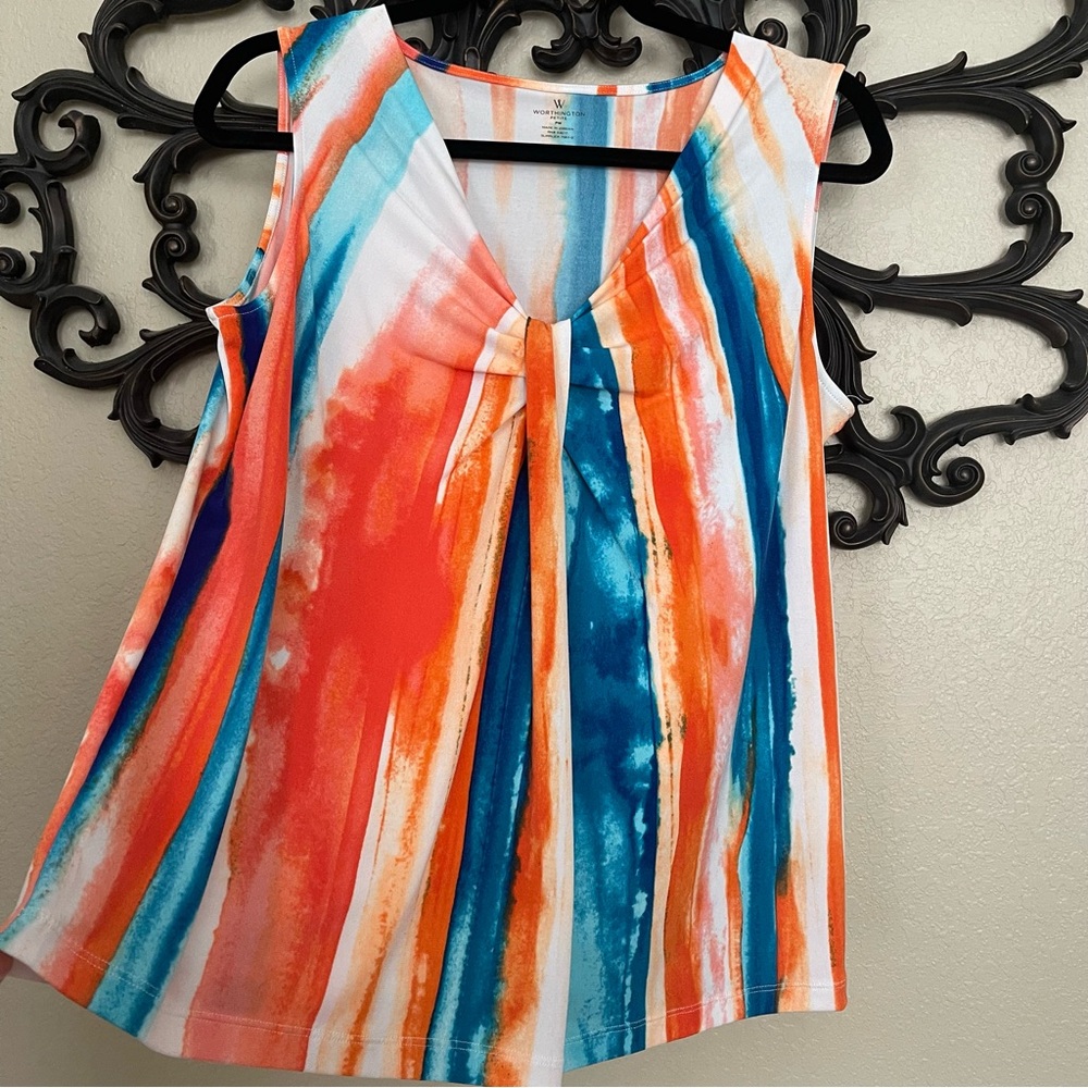 3/$21 | WORTHINGTON Sleeveless Top Size MP